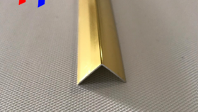 Nẹp nhôm V20 Vàng